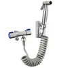 Rociador de Bidé para Inodoro de Baño Transfronterizo Pistola de Chorro de Descarga Potente Set de Pistola de Agua Compañero de Inodoro