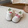 Zapatos Casuales para Niños 2026 Primavera/Verano Niñas Cuadros Lazo Grande Malla Huecos Zapatos de Plataforma Zapatos de Princesa para Niños