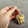 Ouro Puro Atrai-Fortuna Desenho Animado Kt Cat Pingente de Ouro Bolsa de Celular Enfeite para Pendurar no Carro Promoção de Transmissão ao Vivo Pequeno Presente Atacado