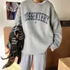 Moletom Pulôver Solto com Gola Redonda para Mulheres 2025 Primavera e Outono Novo Top Fino Tendência Casual Suprimento Taobao