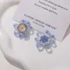 Accesorios para el Cabello, Pendientes, Flores para Zapatos de Tejido Manual DIY Huecos con Cuentas de Cristal Exquisitas Estilo Coreano, Materiales al por Mayor