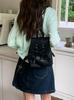 Mochila Estilo Ballet con Lazo para Mujer 2026 Nueva Tendencia Coreana Bolso Lindo Bolso de Hombro Mochila Escolar