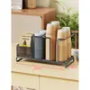 Porta-Copos Descartáveis de Mesa Grande Capacidade Suporte para Copos de Papel Balcão de Sala de Chá do Escritório Prateleira de Copos