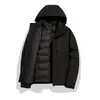 Chaqueta de Trabajo Tres en Uno Desmontable de Dos Piezas a Prueba de Viento Cálida para Otoño e Invierno con LOGOTIPO Estampado y Bordado