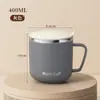 Taza de acero inoxidable 304 para avena, leche, desayuno, café de oficina y uso doméstico