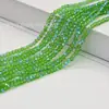 Cuentas Elásticas de 4 mm Cuentas de Bola de Cristal Cuentas Redondas de Cristal de 96 Caras Cuentas Sueltas Accesorios para Manualidades Hechas a Mano Material