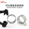 Abrazadera Elástica Dacromet Clip para Tubería Abrazadera de Resorte para Manguera Abrazadera para Manguera de Presión Manual Automotriz Q673B Abrazadera de Acero al Manganeso para Tubería de Aceite