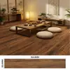 Pegatinas de Piso Autoadhesivas Transfronterizas con Imitación de Veta de Madera para Cubrir Pisos de Cemento, Renovación de Pisos del Hogar, Cubierta de Piso de Plástico PVC