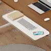 Tablero de Extensión para Escritorio Plegable Gadget para Escritorio de Oficina Expansión Lateral Alargamiento Ensanchamiento Brazo de Soporte Bandeja para Teclado