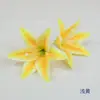 Flores de Lírio de Seda 3D para Layout de Cena Comercial, Flores de Lírio Altamente Realistas para Exposição de Vitrine e Arranjo Floral