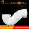 PVC110 GB fundo plano curva em P dreno desodorizante mesma camada sifão raso camada inferior altura inserida curva de fundo plano