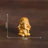 Nuevo producto transfronterizo: Figurita amuleto de la suerte con forma de trompa de elefante del sudeste asiático, accesorio de decoración DIY, pequeño adorno para coche o escritorio