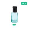 Frasco Roll-on Octogonal para Perfume, Frasco Roll-on de Vidro Colorido, Amostra para Massagem Smear, Frasco Dispensador de Óleo Essencial Portátil para Viagem