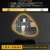 Espejo de Baño de Forma Irregular, Espejo de Maquillaje, Espejo de Baño Inteligente LED Antivaho de Forma Irregular, Espejo de Tocador, Espejo con Luz para Baño