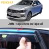 Adequado para o novo protetor de chuva Jetta da Volkswagen 17,13 antigo Jetta especial faixa de chuva protetor de chuva janela do carro sobrancelha de chuva placa de chuva