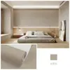 Fondo de Mesita de Noche de Dormitorio Color Sólido Papel Tapiz No Tejido Estilo Escandinavo Sala de Estar Pared de Fondo de TV Papel Tapiz Casa Entera Color Liso