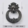 Manija de Anillo para Cajón de Aleación de Zinc de Nuevo Estilo Chino Manija de Anillo para Caja de Madera Manija de Aleación de Zinc de un Solo Agujero para Maleta