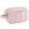 Nueva Bolsa Cosmética Esponjosa de Amazon Bolsa de Almacenamiento Cosmético Portátil de Viaje Neceser Separación Húmedo y Seco Bolsa de Lavado