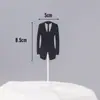 Decoração de Bolo para Assar no Dia dos Pais Cartão Mestre da Família Deuses Masculinos Pai Rico Plug-in para Bolo de Aniversário