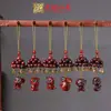 Palo de Rosa Doce Campanas del Zodiaco Accesorios Cadena para Colgar Teléfono Móvil Yiming Xianyuan Campana de Viento Creativa Adornos Colgantes