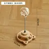Rascador Vertical Directo de Fábrica para Gatos, Estructura de Escalada para Gatos, Juguete Integrado para Gatos con Palo Estimulador para Entretenimiento Propio y Alivio del Aburrimiento, Juguete para Gatos para Afilar Garras, Poste Rascador para Gatos