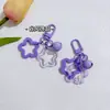 Llavero Colgante de Estrella Doble de Cinco Puntas Colorido de Alta Calidad para Manualidades, Colgante, Llavero, Decoración, Adorno Hecho a Mano