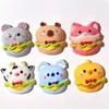 Vaca Fofa Capivara Gordinha Desenho Animado Animal Resina Acessórios Pequenas Peças de Resina Acessórios para Joias DIY
