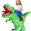 Disfraz inflable de dinosaurio personalizable traje de tiburón alienígena Halloween disfraz divertido para actuación decoración de fiesta