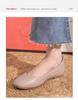 Sapatos Femininos Rasos de Calçar com Solas Macias 2025 Boca Rasa Comércio Exterior Tamanho Grande Atacado Sapatos de Solado Macio Sapatos de Salto Baixo Que São Confortáveis