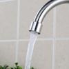 Acero inoxidable 304 grifo de cocina de un solo enfriamiento de un solo seno grifo de caño para lavabo de verduras vertical para lavabo de verduras alta curvatura giratorio