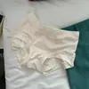 Calzoncillos tipo bóxer a rayas color leche y sal para mujer, Calzoncillos de cuatro esquinas para mujer, Entrepierna antibacteriana grado 10A, Nuevo estilo 2026, Modal transpirable