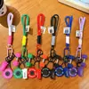 Chaveiro de halter transfronteiriço série esportes e fitness pingente de chave de silicone dopamina acessórios atacado de comércio exterior