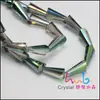Oferta especial, venta al por mayor, cuentas de cristal de color galvanizado, cuentas de pagoda, accesorios de joyería para bricolaje, cuentas sueltas, cuentas hechas a mano, en stock