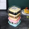Caja de embalaje Banji, pastel de luna piel de nieve, pastelito individual, pastel de lava, postre desechable, caja de plástico para llevar