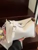 Bolso Sencillo y Elegante Estilo Coreano para Mujer, Bolso Cruzado de Hombro Casual Verano 2025 con Patrón de Lichi de Alto Valor