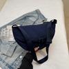Bolso Transfronterizo de Gran Capacidad para Mujer 2025 Nuevo Diseño Nicho Bolso de Hombro Cruzado Sensación de Alta Gama Bolso de Tela Bolso Dumpling