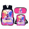 Mochila Escolar Steven Universo Cosmic Kid Mochila Infantil Conjunto de Três Peças
