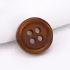 Botón de Perla de Color Borde Fino Cuatro Agujeros Camisa Cárdigan Botones Pequeños Cosidos a Mano Ropa para Niños Camiseta Chaqueta Botón Redondo de Resina