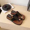 Sandálias de Praia para Férias, Chinelos Slip-On de Verão com Bico Quadrado Estampa de Leopardo, Sandálias com Salto Metalizado para Mulheres 2026 Estilo Francês