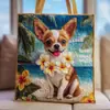 2026 Nueva Serie Transfronteriza de Cachorros Estampado Digital Bolso de Hombro Acolchado de Moda