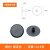 Fabricantes de Foshan conector tres en uno tapa de agujero de plástico tapa excéntrica para mueble armario tapa de tornillo tapa de hebilla de cierre tapa fea