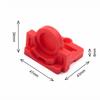 Localizador de trazado para carpintería, herramienta manual para cortar madera, accesorios de medición, cinta métrica portátil ABS, bloque de posicionamiento vertical