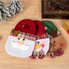Decoraciones navideñas regalo para niños bolsa de regalo caja de manzana bolsa tote tarro de dulces creativo bolsa tote de manzana