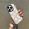 Capinha de Celular Shopee Tela Cheia Margarida Iphone17 Toque de Luxo Apple 16/15 Anticolisão Tpu Capa de Celular Transparente