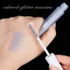 Máscara de Pestañas Holográfica Láser 5 Colores Diamante Brillo Cruce de Fronteras Maquillaje de Carnaval Maquillaje de Escenario Ojos Pestañas