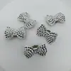 Zapatos de hebilla de una pieza al por mayor zapatos con agujeros de flor accesorios de bricolaje hebilla de zapato accesorios para equipaje lazo chapado en oro y plata