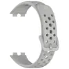 Adecuado para Huawei Band 10/9/8 Correa Oficial de Silicona Huawei Band9/8 Agujero Redondo Pulsera Deportiva