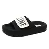 Pantuflas de Lona Gruesa con Suela Gruesa para Mujer, Talla Grande, Exportación 2024, Para Usar al Aire Libre, Mocasines Casuales Perezosos de Velcro, Pantuflas de Moda para Otoño