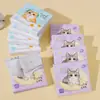Senwen 40 Folhas Gatinho Preguiçoso Impressão Papel de Lenço Pacote Pequeno Portátil Estudante Lenço Facial Macio Impresso