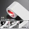 Cinta selladora para bordes, resistente al moho, y cinta de fibra engrosada para costuras bonitas, resistente al calor, impermeable y a prueba de aceite, adecuada para uso en la cocina, cubriendo huecos alrededor de estufas y fregaderos